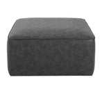 Modern Indoor Versatile Upholstered Square Ottoman