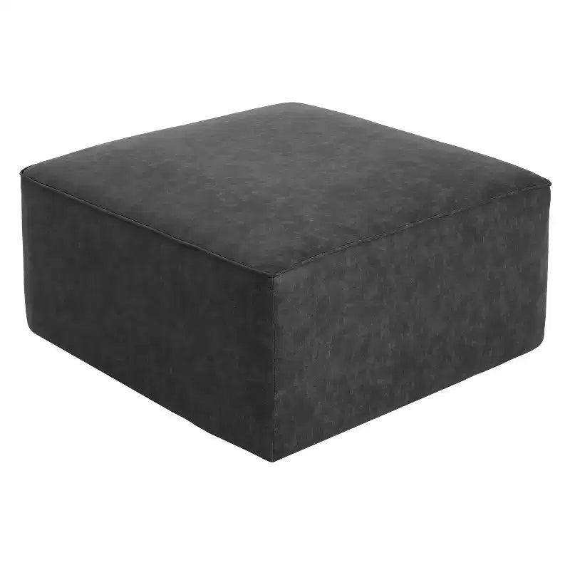 Modern Indoor Versatile Upholstered Square Ottoman