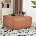 Modern Indoor Versatile Upholstered Square Ottoman