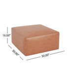 Modern Indoor Versatile Upholstered Square Ottoman