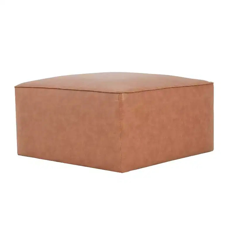Modern Indoor Versatile Upholstered Square Ottoman