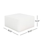 Modern Indoor Versatile Upholstered Square Ottoman