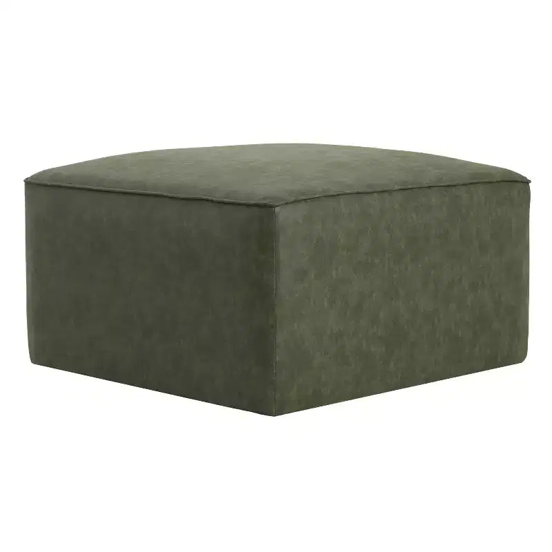 Modern Indoor Versatile Upholstered Square Ottoman