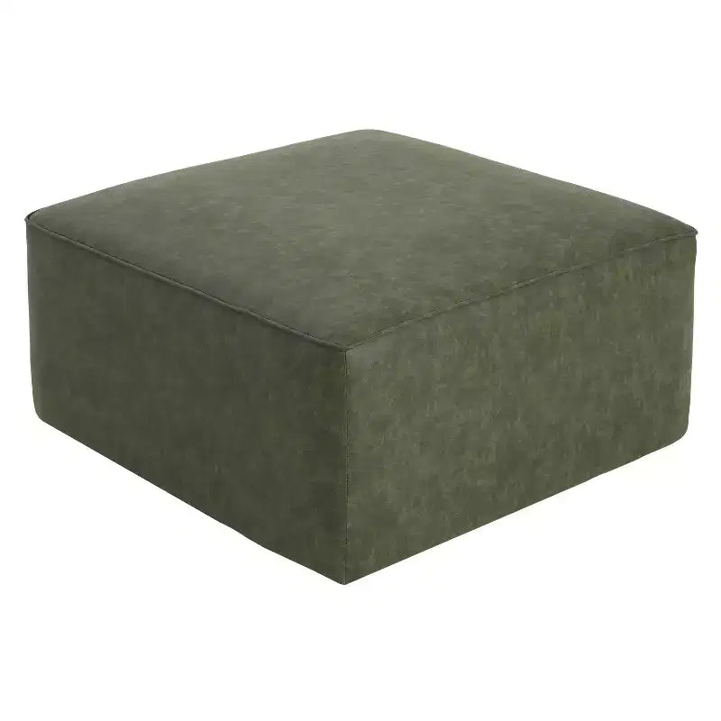 Modern Indoor Versatile Upholstered Square Ottoman