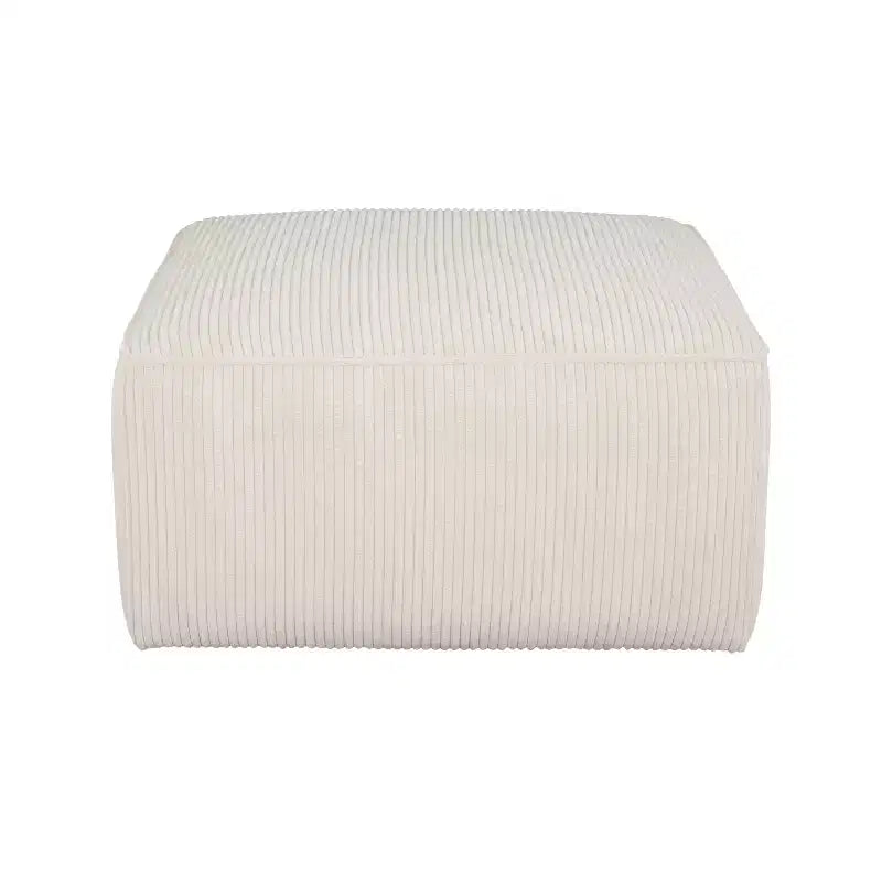 Modern Indoor Versatile Upholstered Square Ottoman