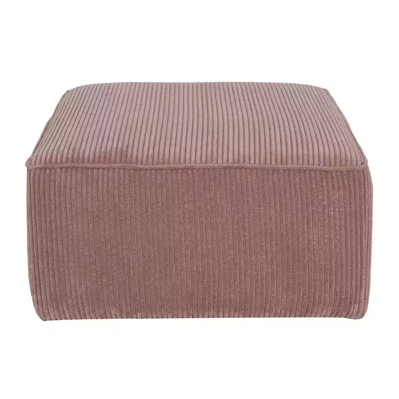 Modern Indoor Versatile Upholstered Square Ottoman