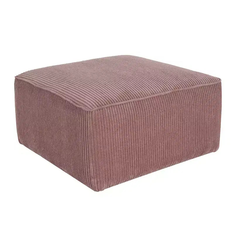 Modern Indoor Versatile Upholstered Square Ottoman