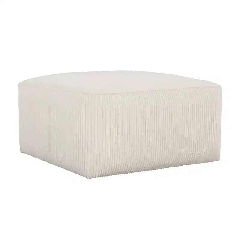 Modern Indoor Versatile Upholstered Square Ottoman