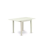Rechthoekige tafel 30X48 met 2 uitschuifbladen