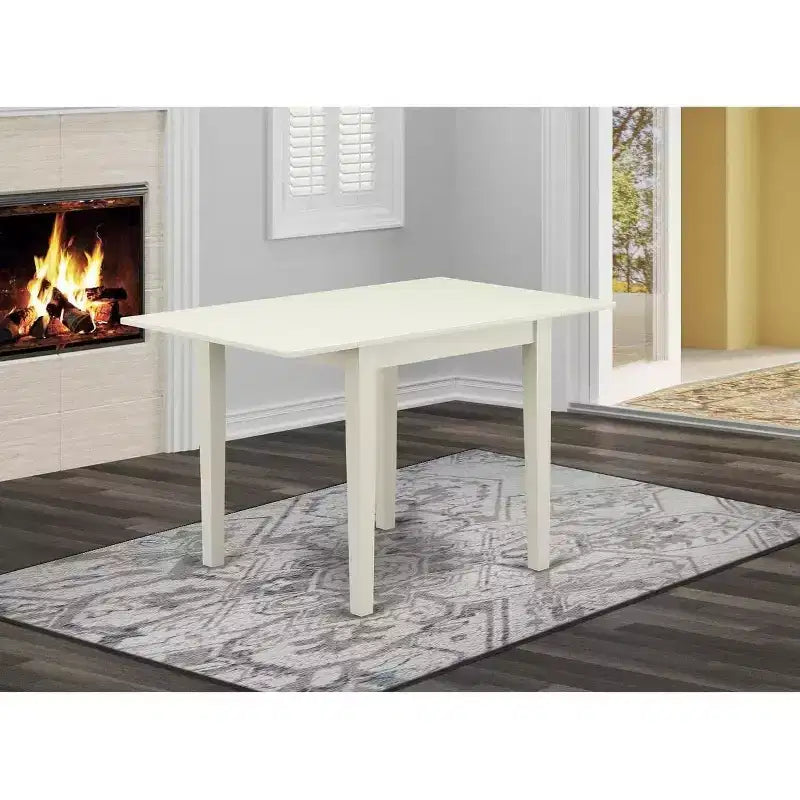 Rechthoekige tafel 30X48 met 2 uitschuifbladen