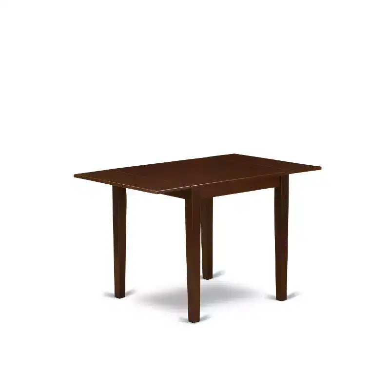 Rechthoekige tafel 30X48 met 2 uitschuifbladen