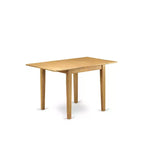 Rechthoekige tafel 30X48 met 2 uitschuifbladen