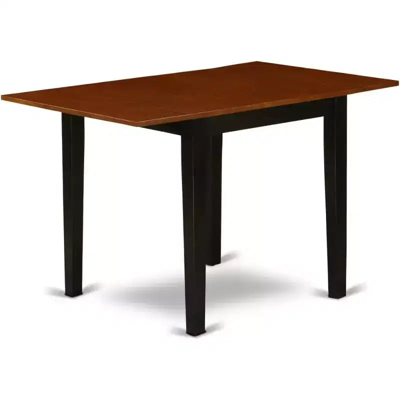 Rechthoekige tafel 30X48 met 2 uitschuifbladen
