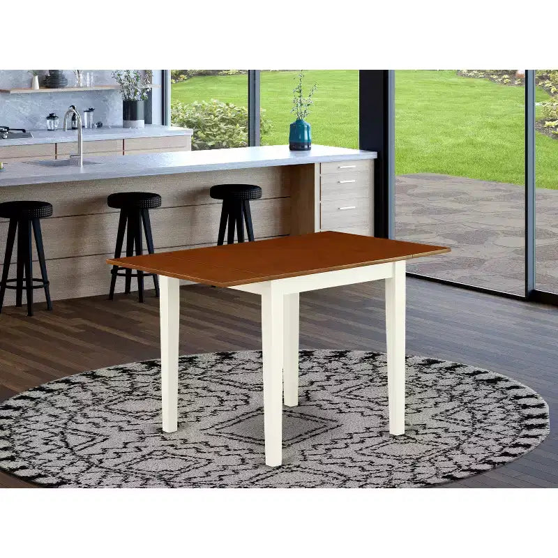 Rectangular Table 30X48 With 2 Drop Leaves
