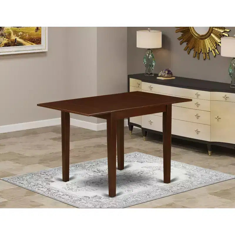 Rectangular Table 30X48 With 2 Drop Leaves