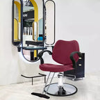 Barber Chair Hair Salon Chair with Hydraulic Pump 360 Degrees Swivel