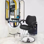 Barber Chair Hair Salon Chair with Hydraulic Pump 360 Degrees Swivel