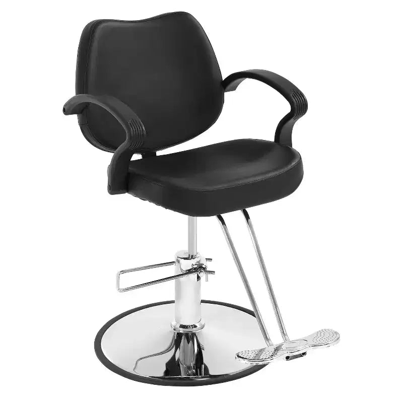 Barber Chair Hair Salon Chair with Hydraulic Pump 360 Degrees Swivel