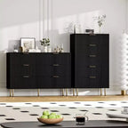 Cassettiera per camera da letto, cassettiera moderna a 6 cassetti, organizzatore in legno per camera da letto, soggiorno, corridoio, ingresso