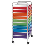 20-Drawer Everyday Mobile Storage Utility Cart, Craft Organizer