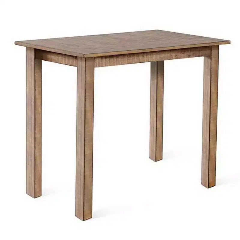 Bar Height Dining Table | 48 Rectangular Top | Mahogany Wood