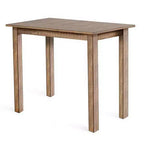 Bar Height Dining Table | 48 Rectangular Top | Mahogany Wood