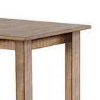 Bar Height Dining Table | 48 Rectangular Top | Mahogany Wood