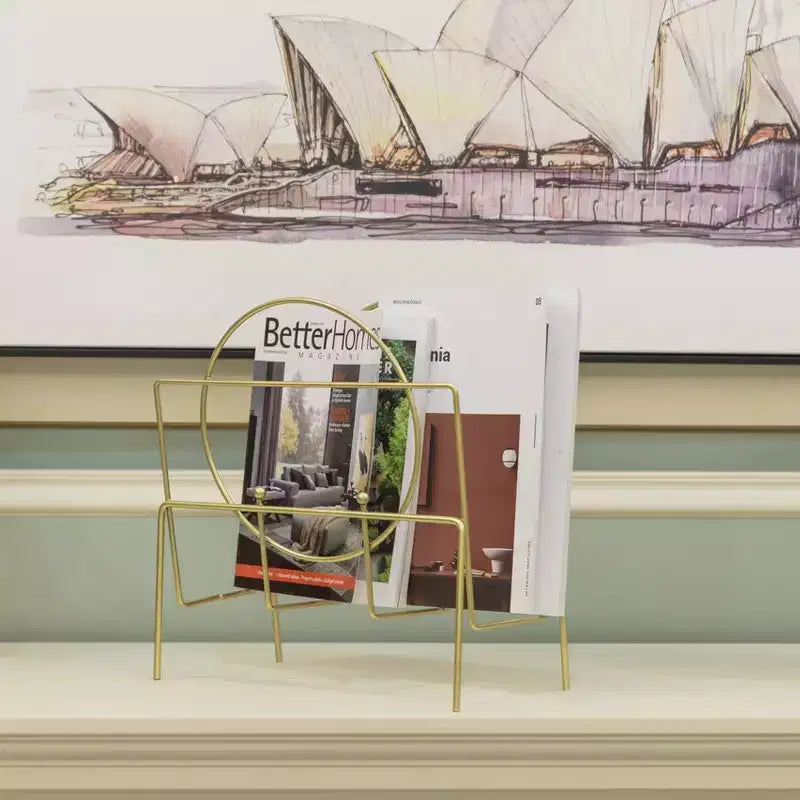Magazine Holder and Rack for Desktop, Home Office, Living Room, Waiting Areas, Magazines, Books, Newspapers and Other Reading Materials 14