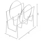 Magazine Holder and Rack for Desktop, Home Office, Living Room, Waiting Areas, Magazines, Books, Newspapers and Other Reading Materials 14