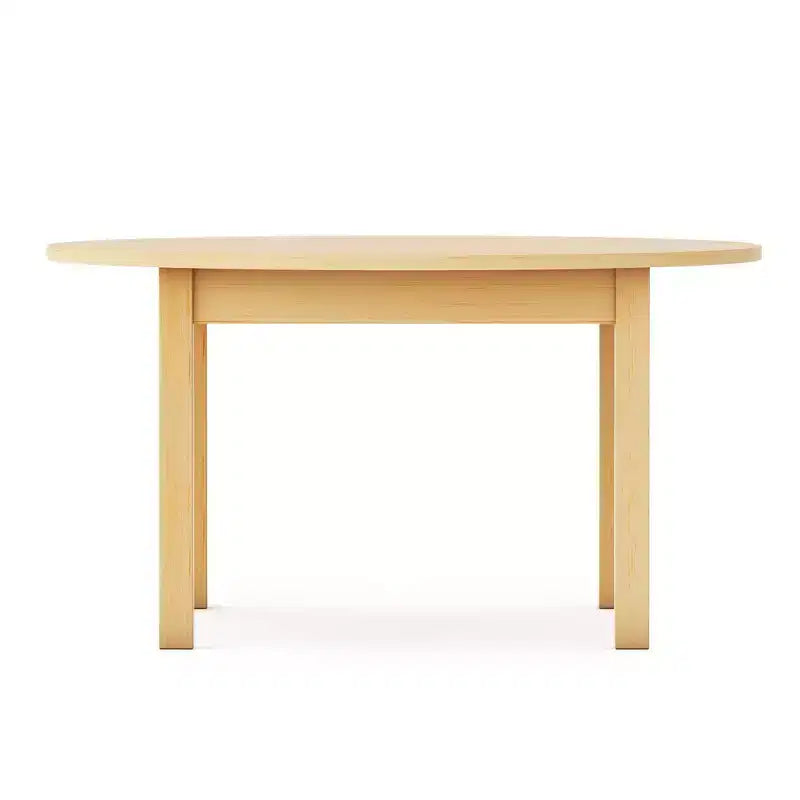 Toddler Table- Natural: Round Wooden Activity Table for Kids, 30 Diameter | Toddler Desk for Playroom, Daycare & Preschool