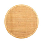 Rattan Round Coffee Table, 28x28x18, Natural