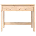 Desk Natural Wood Solid pine wood Medium Desk Rectangular