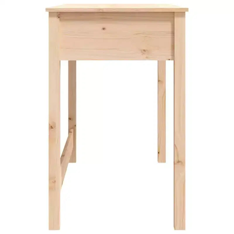 Desk Natural Wood Solid pine wood Medium Desk Rectangular