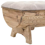 Storage Bench 40.6 Solid Wood Fir