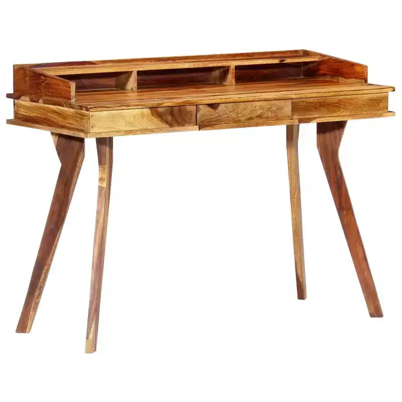 Writing Desk 45.3x19.7x33.5 Solid Acacia Wood