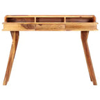 Writing Desk 45.3x19.7x33.5 Solid Acacia Wood