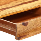 Writing Desk 45.3x19.7x33.5 Solid Acacia Wood