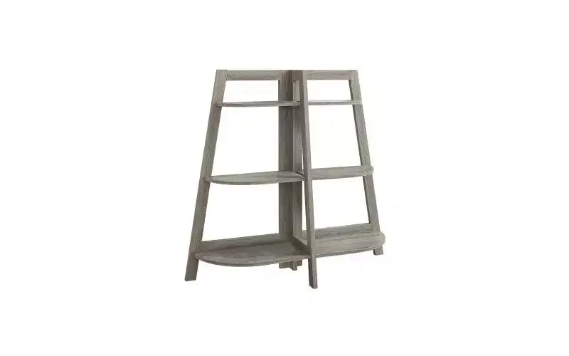 3-Tier Modern Ladder Bookshelves,Open Bookshelf,Wood Shelf Book Racks,Bookcases for Small Space,Living Room,Bedroom,Office
